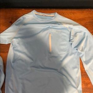 Blue Patagonia long sleeve shirt